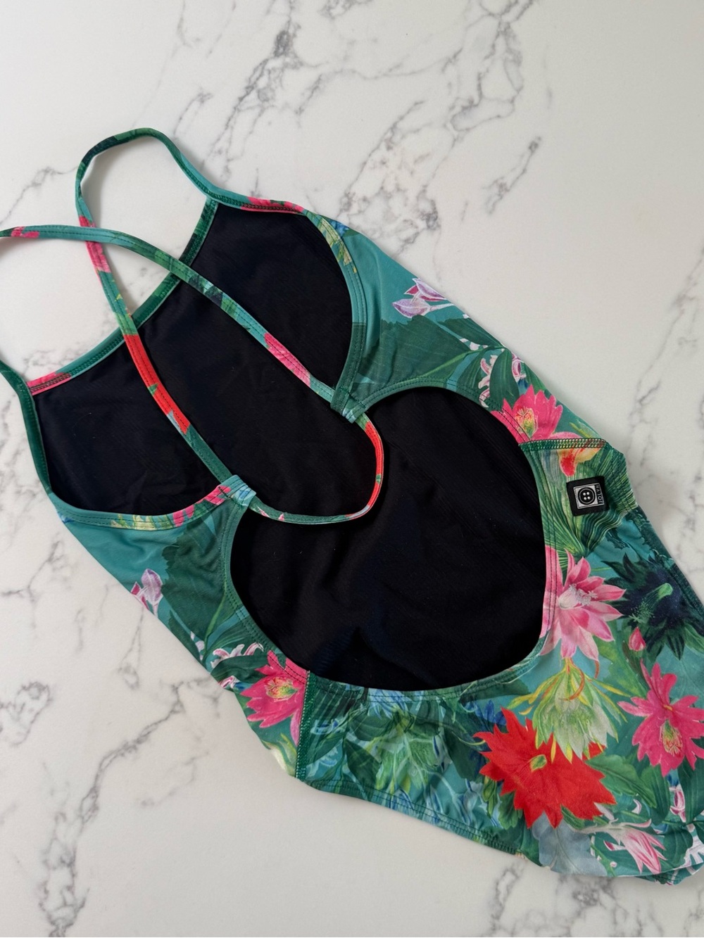 Jolyn Clothing Brandon Printed One Piece Swimsuit - Size 28